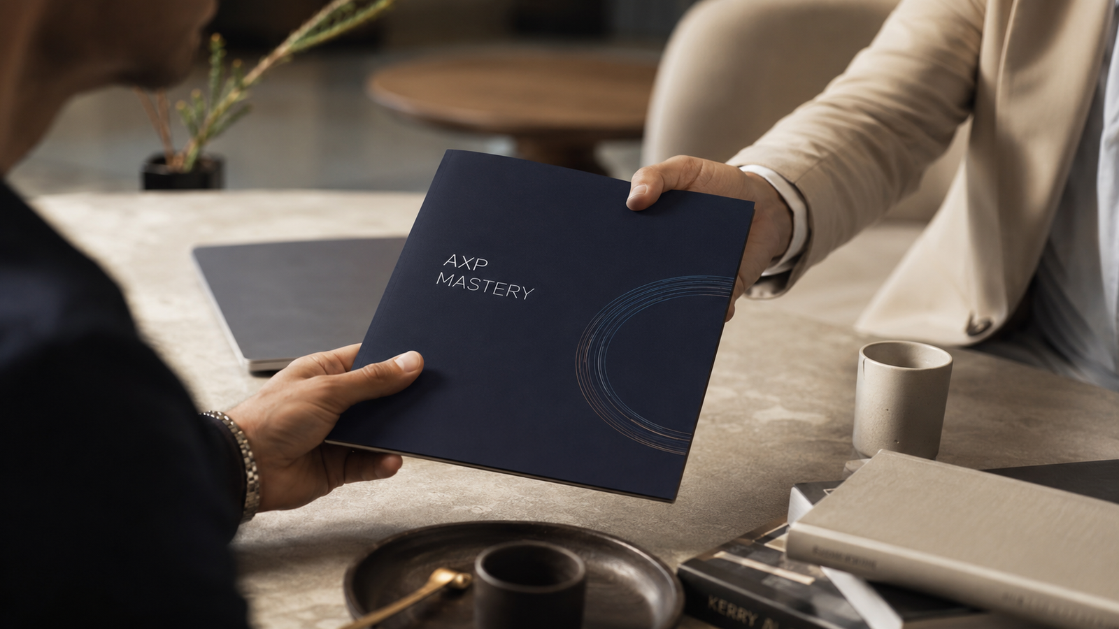 Entrega de material de AXP MASTERY